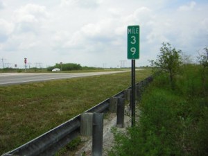 mile marker